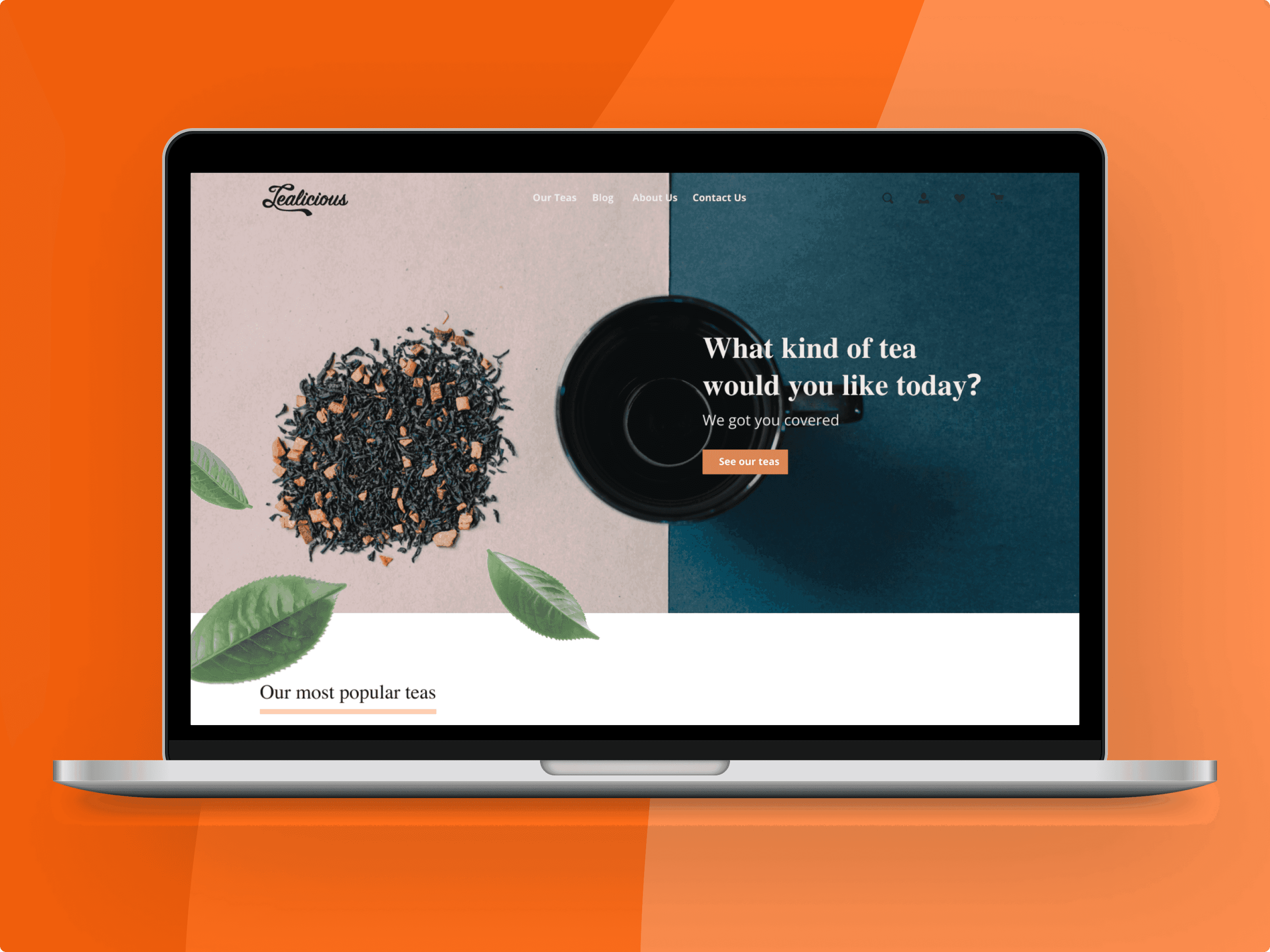 E-commerce Experience for Tea Lovers