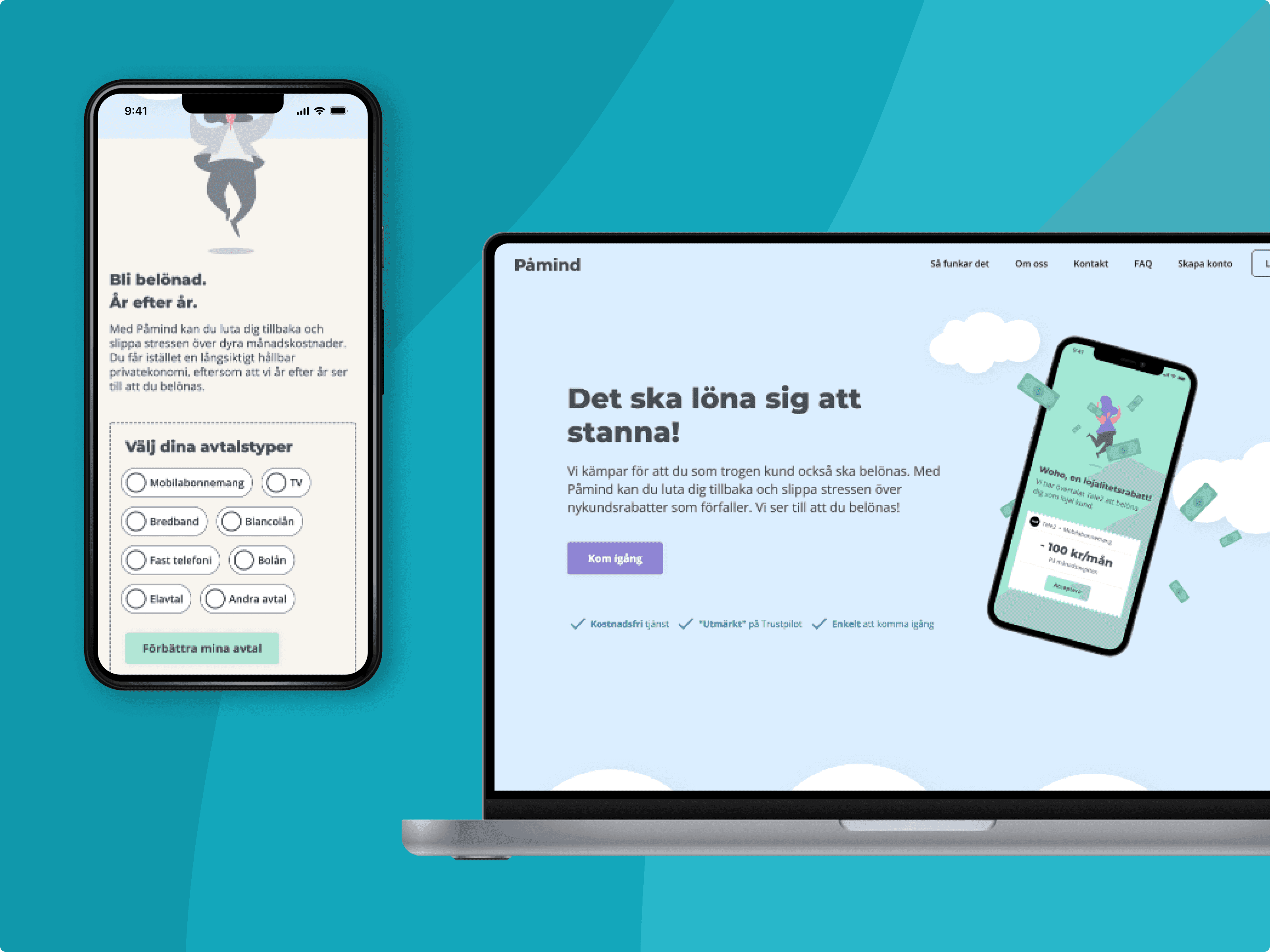 Reimagining a Fintech Startup Website