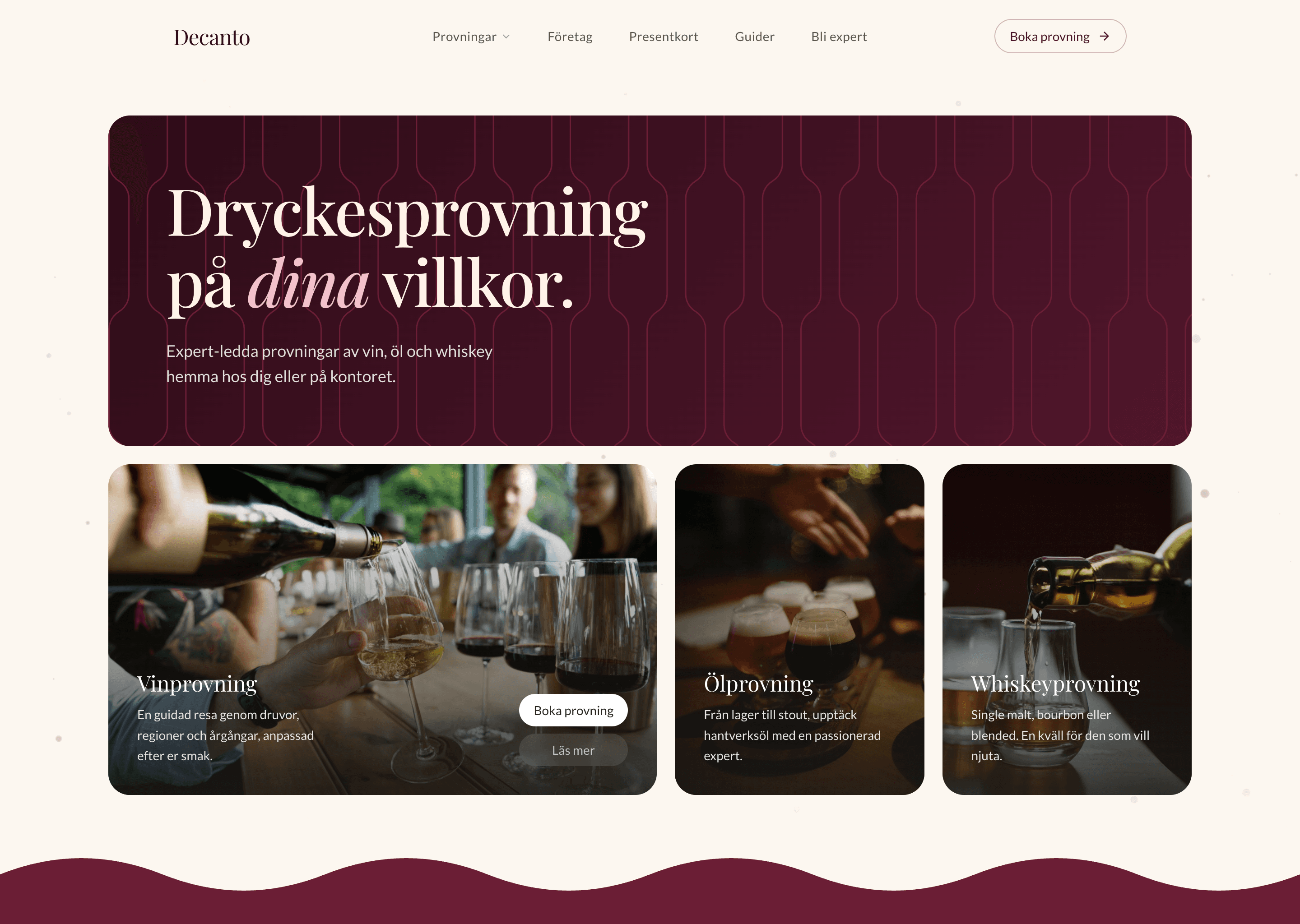 The homepage.
